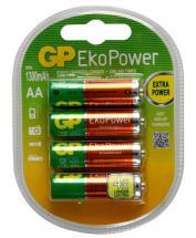 GP EkoPower Ni-MH AA Batteries 1300mAh 4 Pack