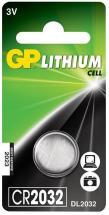 GP CR2032 Lithium Button Cell 3V Battery