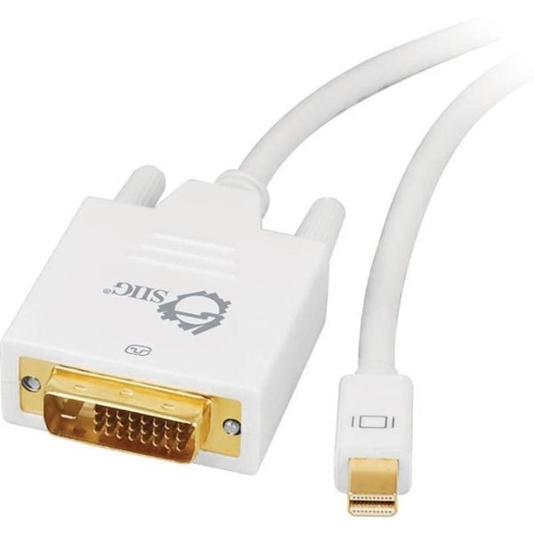 SIIG 6 ft Mini DisplayPort to DVI Converter Cable (mDP to DVI)