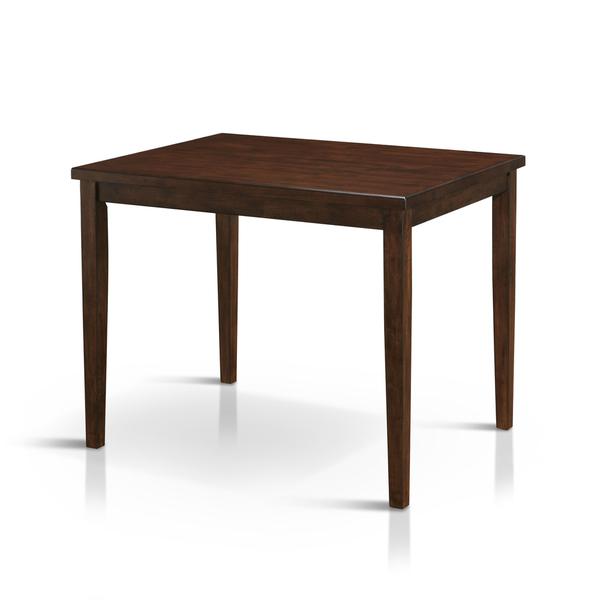 Furniture of America Tenor Mid-century Modern Brown Cherry Dining Table
