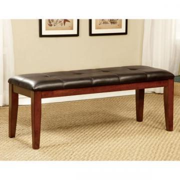 Furniture of America Richmonte Country Style Cherry Dining Bench