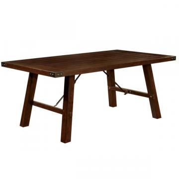 Furniture of America Montelle Dark Oak Dining Table