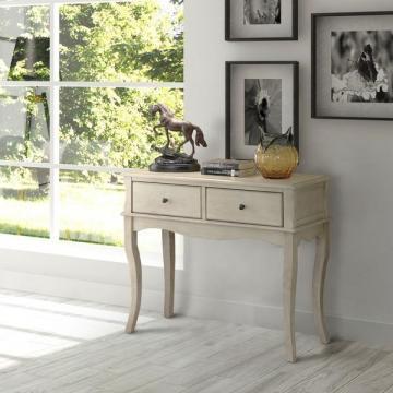 Furniture of America Madelle II Vintage Style 2-drawer Entryway/Hallway Sofa Tab