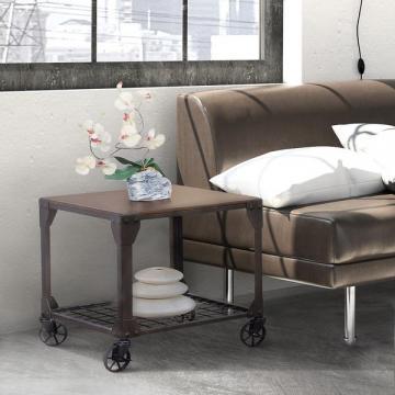 Furniture of America Karina Industrial Style End Table