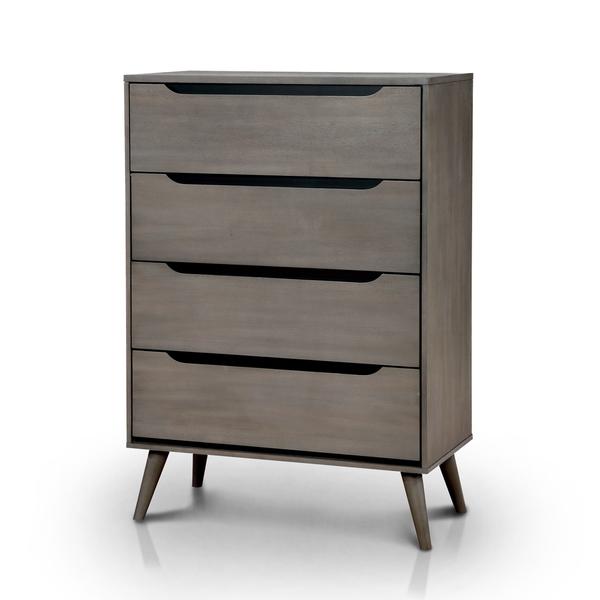 Furniture of America Corrine Mid-Century Modern 4-drawer Chest