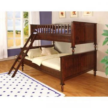 Furniture of America Barstolle Brown Cherry Bunk Bed