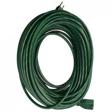 Master Electrician Extension Cord,  16/3 SJTW Green Round Vinyl, 80 Foot
