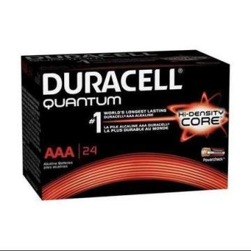 Duracell AAA Standard Battery, Duracell Quantum, Alkaline, PK24