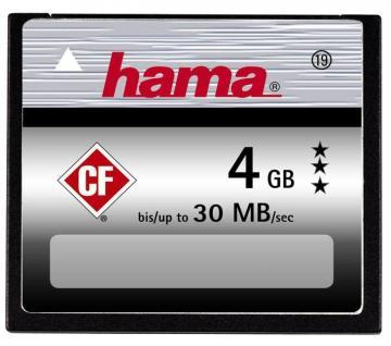 Hama 4GB CompactFlash Memory Card - 30 MB/s