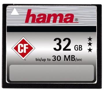 Hama 32GB CompactFlash Memory Card - 30 MB/s