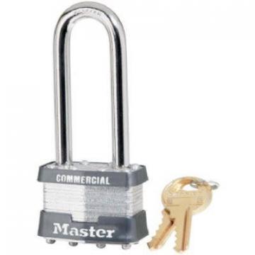 Master Lock 1-3/4" Laminated Padlock 2-1/2" Long Shackle
