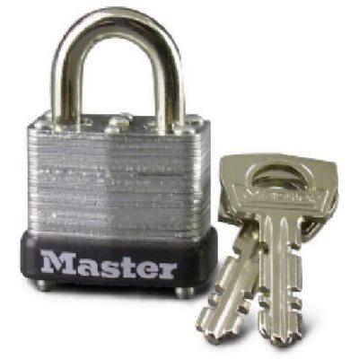 Master Lock 1" Warded Steel Laminated Padlock