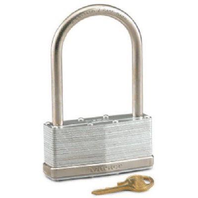 Master Lock 3-1/4" Wide Body Long-Shackle High-Security Rekeyable Padlock