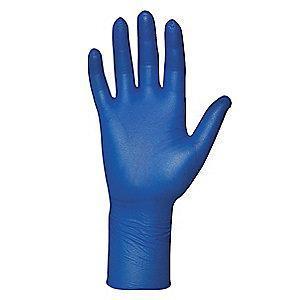 Microflex 11" Unlined Nitrile Disposable Gloves, Blue, Size  2XL, 100PK