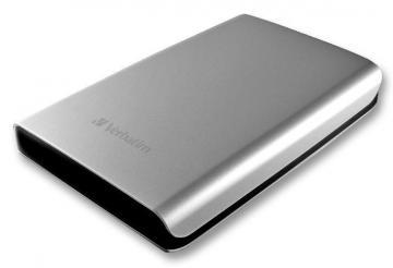 Verbatim Store 'n' Go USB 3.0 Portable Hard Drive, Silver - 500GB