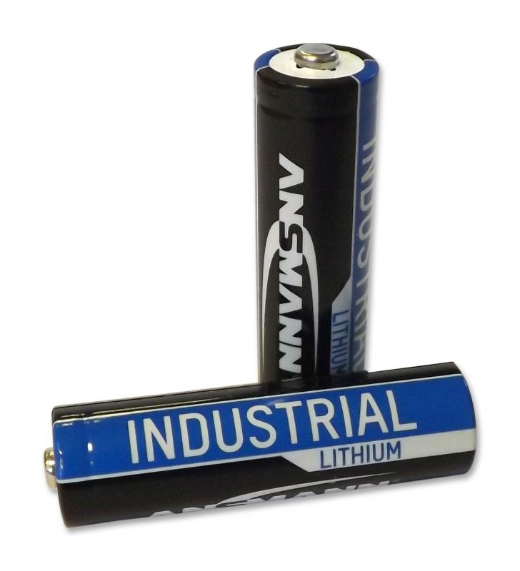 Ansmann AA Industrial Lithium Batteries 10 Pack