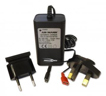 Ansmann Auto Battery Charger for 12V Lead Acid Batteries