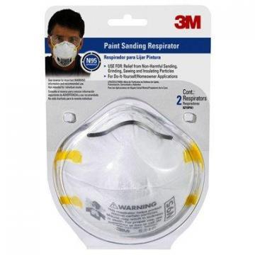 3M 3M 2-Pack N95 Respirator Dust Mask