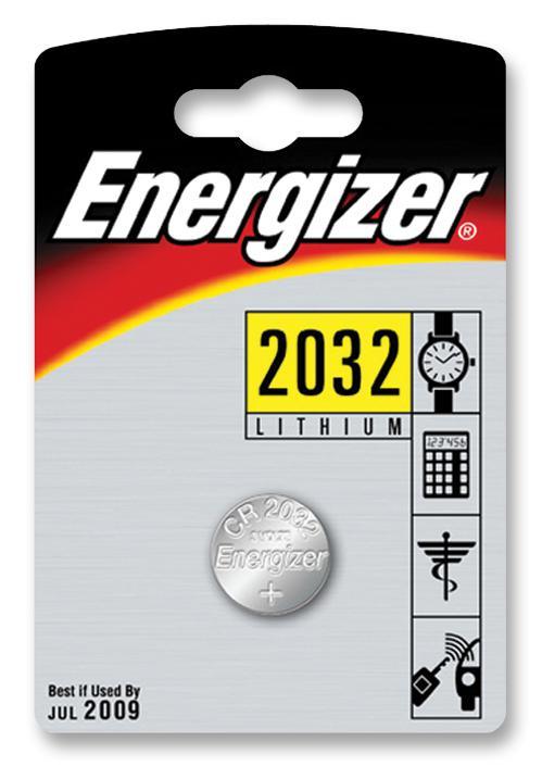 Energizer CR2032 Lithium Coin Cell Battery