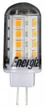 Energizer 2.2W G4 LED Capsule Bulb, (20W Equivalent) Warm White 200LM