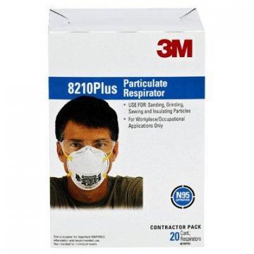 3M 20-Pack N95 Filtering Facepiece Particulate Respirator