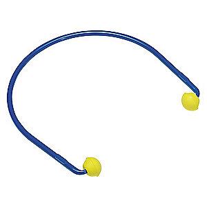 3M 17dB Reusable Pod-Shape Hearing Band; Banded, Yellow, Universal