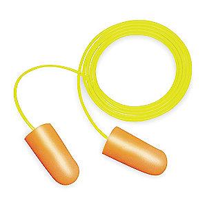3M 32dB Disposable Tapered-Shape Ear Plugs; Corded, Assorted, Universal