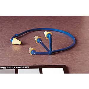 3M 25dB Reusable Tapered-Shape Hearing Band; Banded, Yellow, Universal