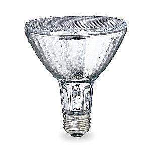 GE 39W Ceramic Metal Halide HID Lamp, PAR30L, E26, 2225 lm, 4200K