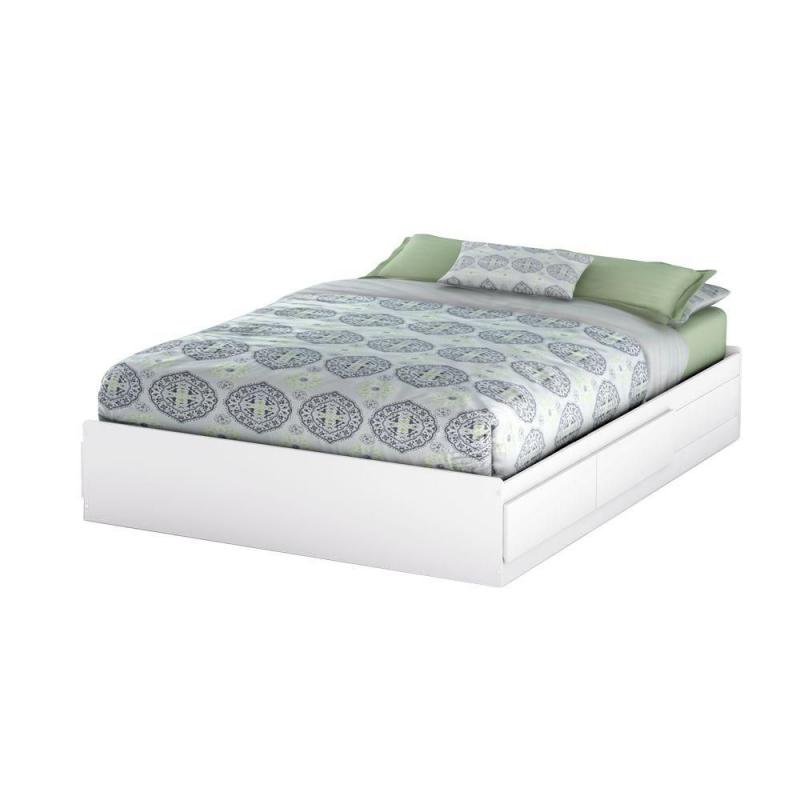 South Shore Bel Air, Queen Mates Bed Box, Pure White