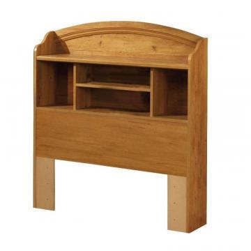 South Shore Country Pine Bookcase Headboard