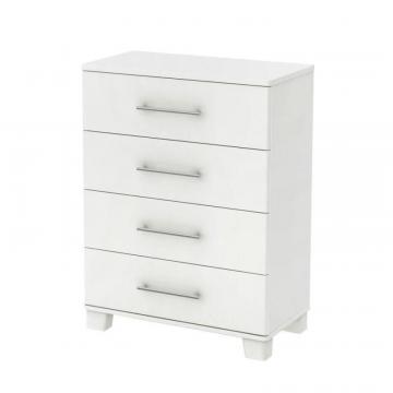 South Shore Cuddly 4-Drawer Chest, Pure White