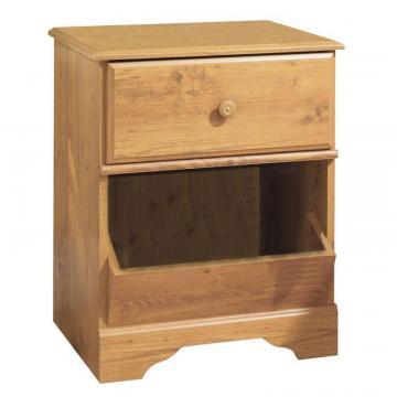 South Shore Summer Breeze 1-Drawer Night Stand Royal Cherry