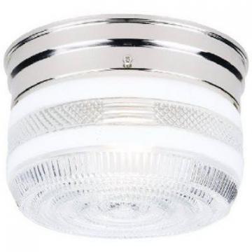 Westinghouse Westinghouse 6-3/4-Inch Chrome Ceiling Fixture