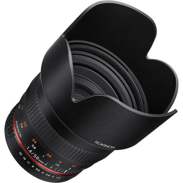 Rokinon 50mm F1.4 Lens for Canon EF Digital SLR Cameras
