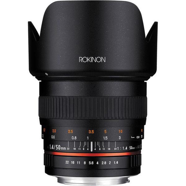 Rokinon 50mm F1.4 Lens for Nikon Digital SLR Cameras