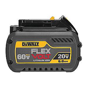 DeWalt FLEXVOLT  Battery, 20.0/60.0 Voltage, Li-Ion