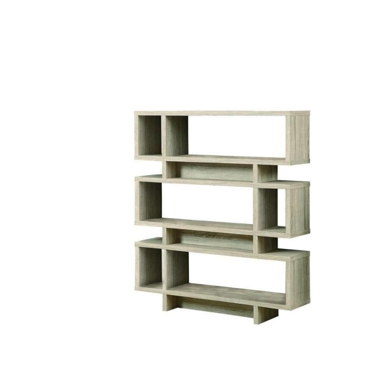 Monarch Bookcase - 55"H / Natural Modern Style