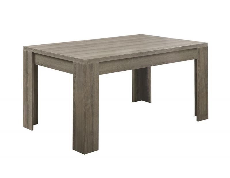 Monarch Dining Table - 36"X 60" / Dark Taupe
