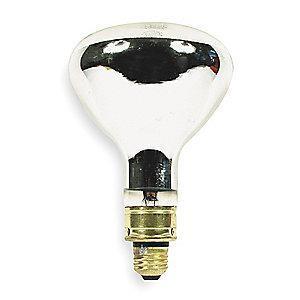 GE 375W Incandescent Heat Lamp, R40, Medium Screw (E26), 2700 lm, 2700K
