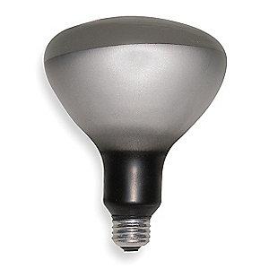 GE 500W Incandescent Lamp, R40, Medium Screw (E26), 3300K