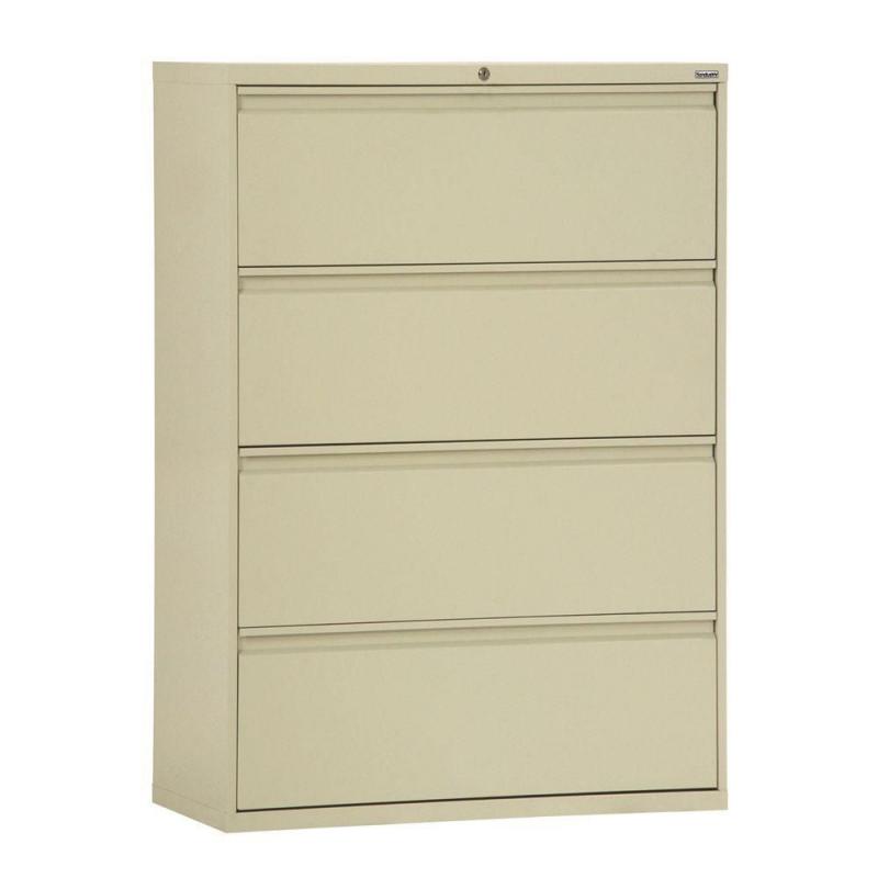Sandusky 800 Series 5 Drawer Lateral File Putty Color