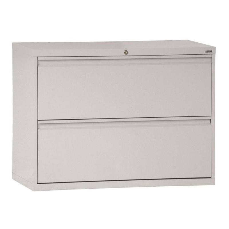 Sandusky 800 Series 2 Drawer Lateral File Dove Gray Color