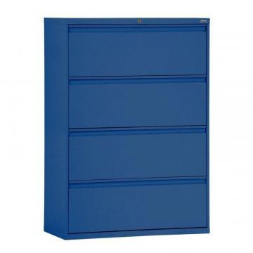 Sandusky 800 Series 5 Drawer Lateral File Blue Color