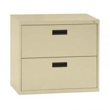 Sandusky 400 Series 2 Drawer Lateral File Putty Color