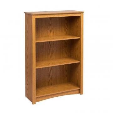 Prepac Oak 4-Shelf Bookcase