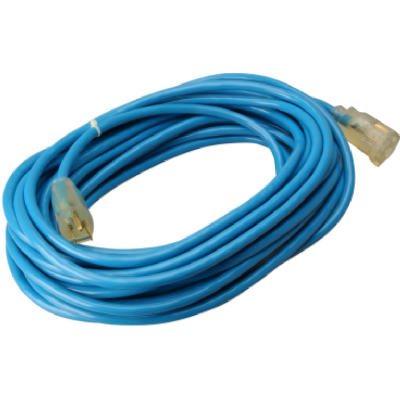 Master Electrician Extension Cord,  14/3 SJTW Blue,  50-Ft.