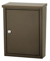 Architectural Mailboxes Chelsea Locking Wall Mount Mailbox Bronze