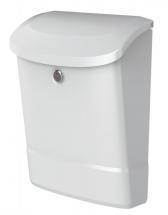 Architectural Mailboxes Parkside Locking Wall Mount Mailbox White