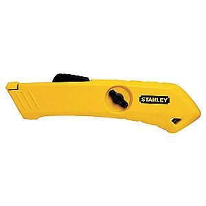 Stanley Self-Retracting 6-1/2" Safety Knife, 1 EA